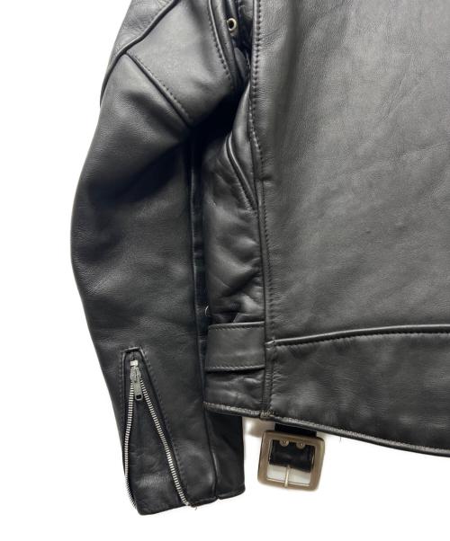 PERFECT by schott（パーフェクトバイショット）PERFECT by schott (パーフェクトバイショット) ライダースジャケット ブラック サイズ:３４の古着・服飾アイテム