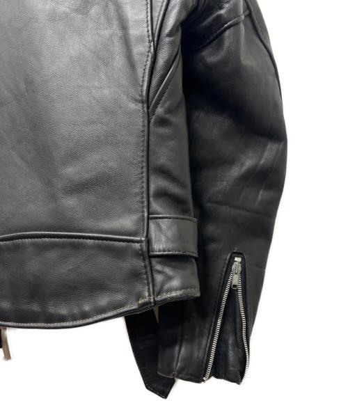 PERFECT by schott（パーフェクトバイショット）PERFECT by schott (パーフェクトバイショット) ライダースジャケット ブラック サイズ:３４の古着・服飾アイテム