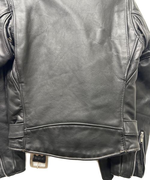 PERFECT by schott（パーフェクトバイショット）PERFECT by schott (パーフェクトバイショット) ライダースジャケット ブラック サイズ:３４の古着・服飾アイテム
