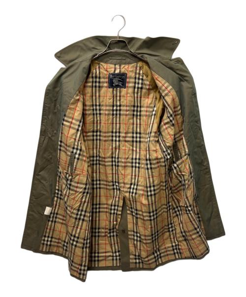 Burberry's（バーバリーズ）Burberry's (バーバリーズ) ステンカラーコート オリーブ サイズ:SSの古着・服飾アイテム