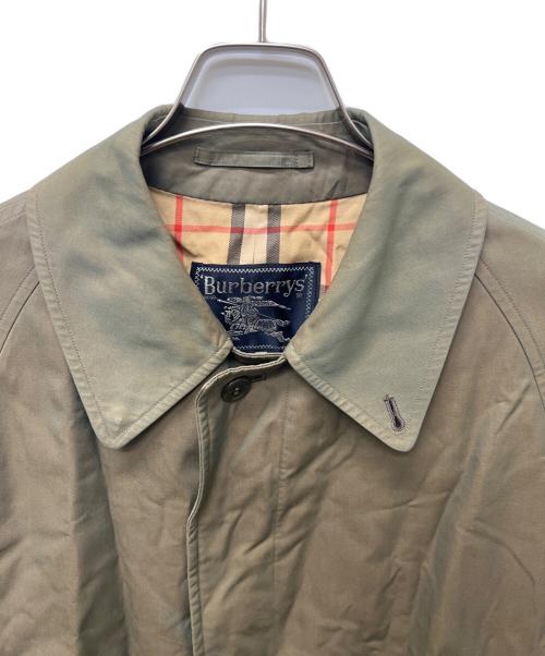 Burberry's（バーバリーズ）Burberry's (バーバリーズ) ステンカラーコート オリーブ サイズ:SSの古着・服飾アイテム