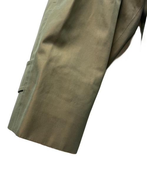 Burberry's（バーバリーズ）Burberry's (バーバリーズ) ステンカラーコート オリーブ サイズ:SSの古着・服飾アイテム
