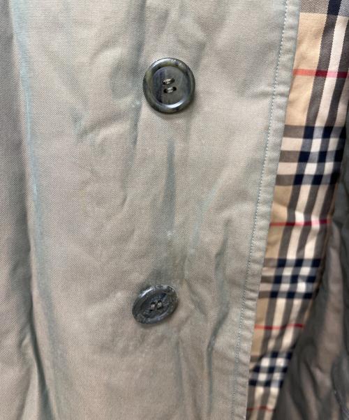 Burberry's（バーバリーズ）Burberry's (バーバリーズ) ステンカラーコート オリーブ サイズ:SSの古着・服飾アイテム