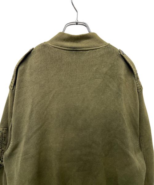 POLO RALPH LAUREN（ポロ・ラルフローレン）POLO RALPH LAUREN (ポロ・ラルフローレン) ニットボンバージャケット グリーン サイズ:Ｌの古着・服飾アイテム