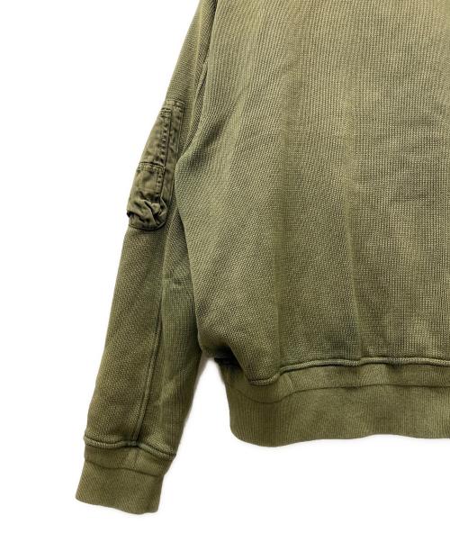POLO RALPH LAUREN（ポロ・ラルフローレン）POLO RALPH LAUREN (ポロ・ラルフローレン) ニットボンバージャケット グリーン サイズ:Ｌの古着・服飾アイテム