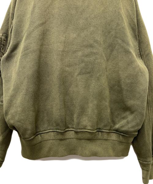 POLO RALPH LAUREN（ポロ・ラルフローレン）POLO RALPH LAUREN (ポロ・ラルフローレン) ニットボンバージャケット グリーン サイズ:Ｌの古着・服飾アイテム