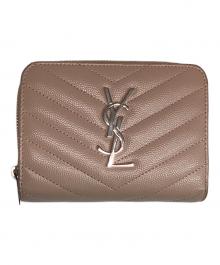Saint Laurent Paris（サンローランパリ）の古着「2つ折り財布」｜ピンク