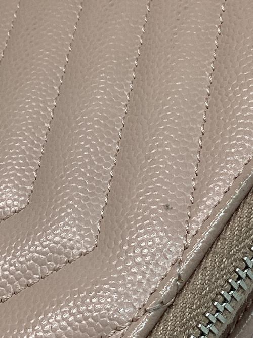 Saint Laurent Paris（サンローランパリ）Saint Laurent Paris (サンローランパリ) 2つ折り財布 ピンクの古着・服飾アイテム