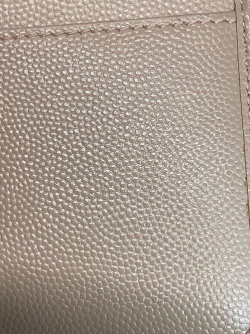 Saint Laurent Paris（サンローランパリ）Saint Laurent Paris (サンローランパリ) 2つ折り財布 ピンクの古着・服飾アイテム