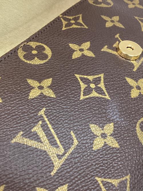 LOUIS VUITTON（ルイ ヴィトン）LOUIS VUITTON (ルイ ヴィトン) ポシェット ブラウン サイズ:GMの古着・服飾アイテム