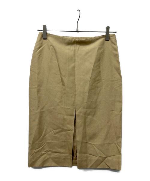 GUCCI（グッチ）GUCCI (グッチ) タイトスカート ベージュ サイズ:３８の古着・服飾アイテム