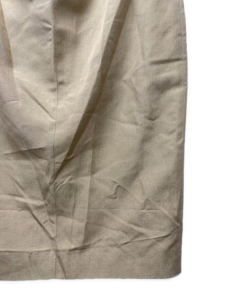 GUCCI（グッチ）GUCCI (グッチ) タイトスカート ベージュ サイズ:３８の古着・服飾アイテム
