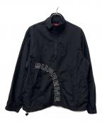 SUPREMEシュプリーム）の古着「Corner Arc Half Zip Pullover」｜ブラック