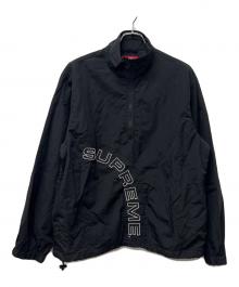 SUPREME（シュプリーム）の古着「Corner Arc Half Zip Pullover」｜ブラック