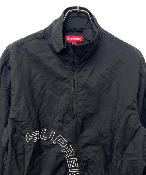 SUPREME（シュプリーム）SUPREME (シュプリーム) Corner Arc Half Zip Pullover ブラック サイズ:Ｓの古着・服飾アイテム