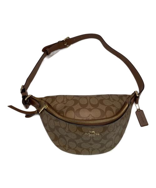 COACH（コーチ）COACH (コーチ) ボディーバッグ ブラウンの古着・服飾アイテム