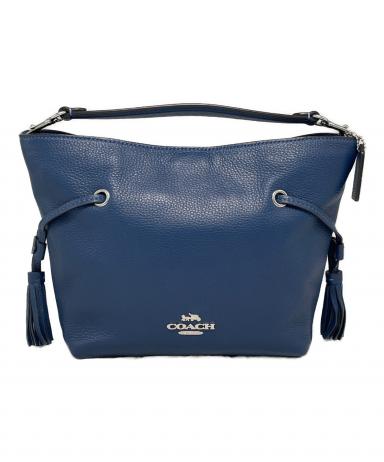 中古・古着通販】COACH (コーチ) 2WAYバッグ ブルー｜ブランド・古着