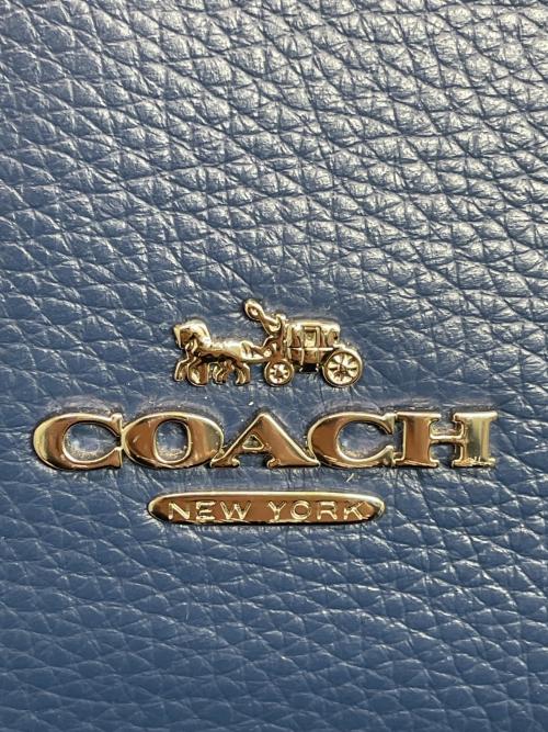 COACH（コーチ）COACH (コーチ) 2WAYバッグ ブルーの古着・服飾アイテム