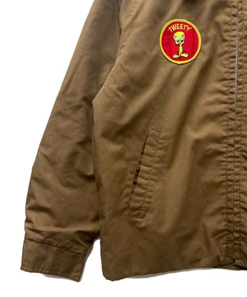 Sears（シアーズ）Sears (シアーズ) ジップジャケット ベージュ サイズ:４０の古着・服飾アイテム