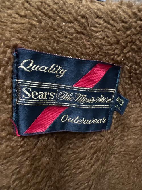 Sears（シアーズ）Sears (シアーズ) ジップジャケット ベージュ サイズ:４０の古着・服飾アイテム