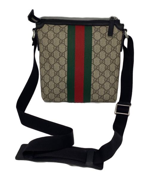 GUCCI（グッチ）GUCCI (グッチ) GGスプリームショルダーバッグ ベージュの古着・服飾アイテム