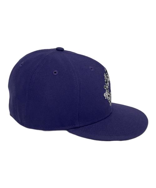 New Era（ニューエラ）New Era (ニューエラ) Denim Tears (デニムティアーズ) キャップ パープルの古着・服飾アイテム