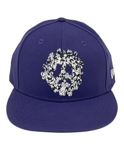 New Era（ニューエラ）New Era (ニューエラ) Denim Tears (デニムティアーズ) キャップ パープルの古着・服飾アイテム