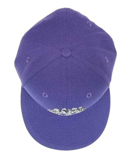 New Era（ニューエラ）New Era (ニューエラ) Denim Tears (デニムティアーズ) キャップ パープルの古着・服飾アイテム