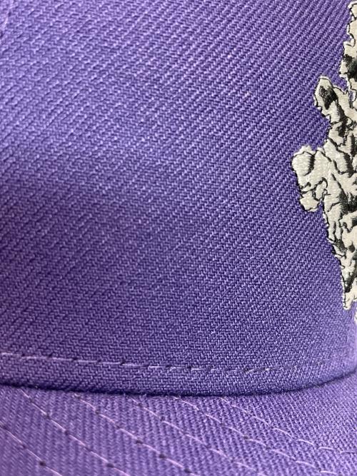 New Era（ニューエラ）New Era (ニューエラ) Denim Tears (デニムティアーズ) キャップ パープルの古着・服飾アイテム