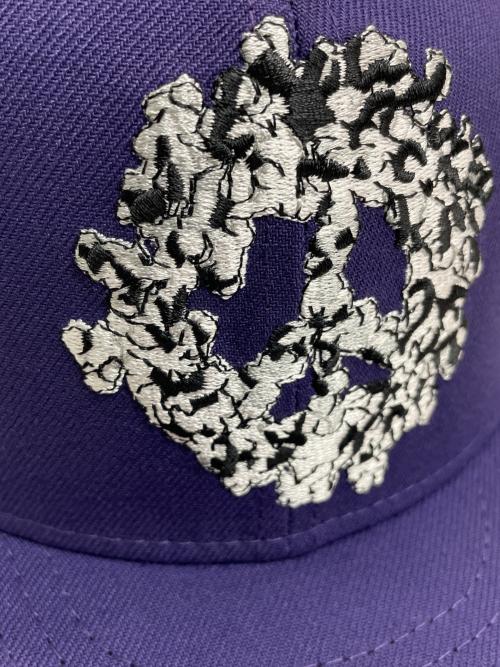 New Era（ニューエラ）New Era (ニューエラ) Denim Tears (デニムティアーズ) キャップ パープルの古着・服飾アイテム