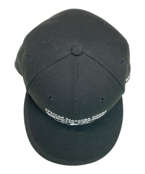 New Era（ニューエラ）New Era (ニューエラ) Denim Tears (デニムティアーズ) キャップ ブラックの古着・服飾アイテム