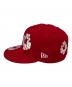 New Era (ニューエラ) Denim Tears (デニムティアーズ) キャップ レッド：15000円