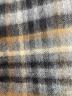 中古・古着 LOUIS VUITTON (ルイ ヴィトン) カシミヤ混マフラー グレー×ベージュ：20000円