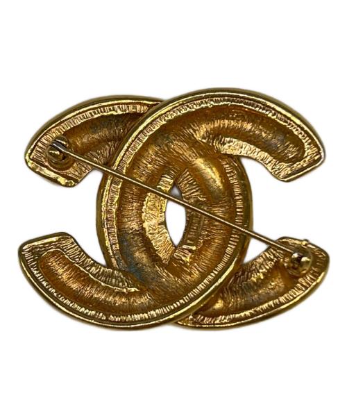 CHANEL（シャネル）CHANEL (シャネル) ココマークブローチ ゴールドカラーの古着・服飾アイテム