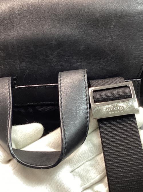 GUCCI（グッチ）GUCCI (グッチ) リュック ブラックの古着・服飾アイテム