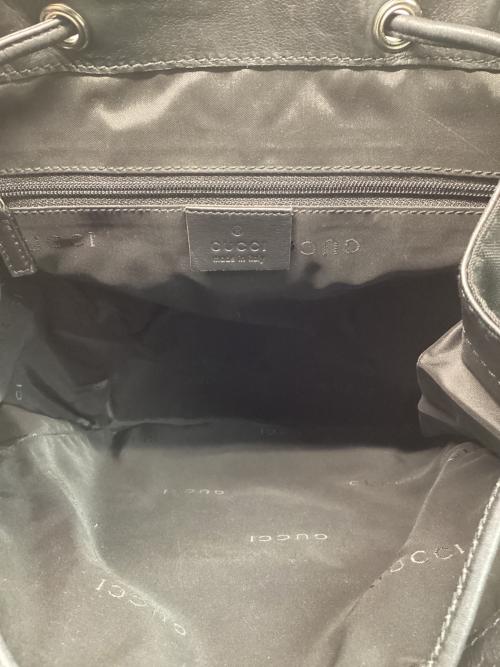 GUCCI（グッチ）GUCCI (グッチ) リュック ブラックの古着・服飾アイテム