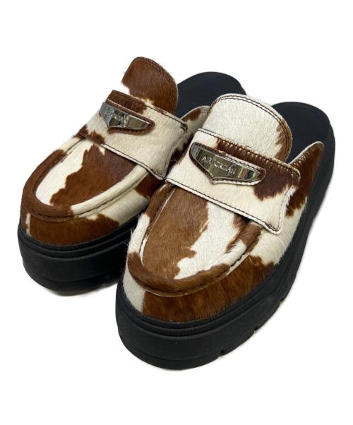 NIKE（ナイキ）NIKE (ナイキ) WMNS AIR JORDAN MULE ブラウン×ブラック サイズ:23の古着・服飾アイテム
