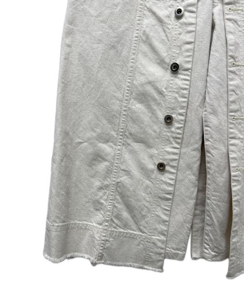 DIESEL（ディーゼル）DIESEL (ディーゼル) デザインパンツ ホワイト サイズ:２５の古着・服飾アイテム