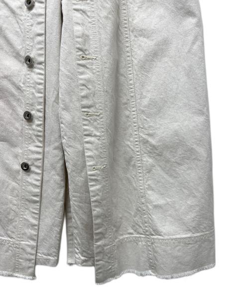 DIESEL（ディーゼル）DIESEL (ディーゼル) デザインパンツ ホワイト サイズ:２５の古着・服飾アイテム