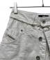 中古・古着 DIESEL (ディーゼル) デザインパンツ ホワイト サイズ:２５：5000円