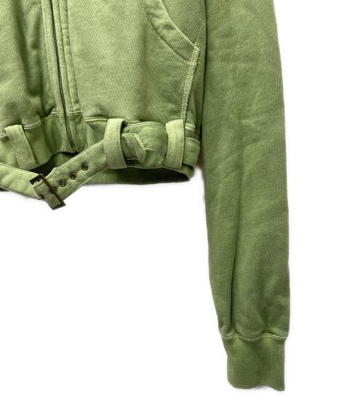 Hysteric Glamour（ヒステリックグラマー）Hysteric Glamour (ヒステリックグラマー) ジップパーカー グリーン サイズ:FREEの古着・服飾アイテム