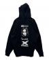 X-GIRL (エックスガール) ジップパーカー ブラック サイズ:Ｓ：9000円