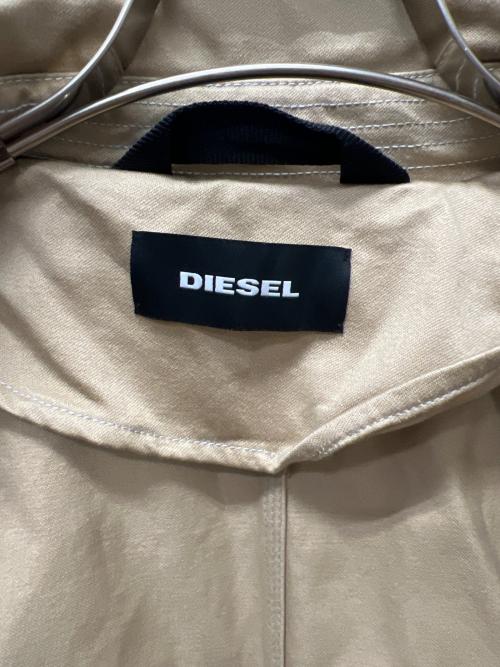 DIESEL（ディーゼル）DIESEL (ディーゼル) トレンチコート ベージュ サイズ:XXSの古着・服飾アイテム