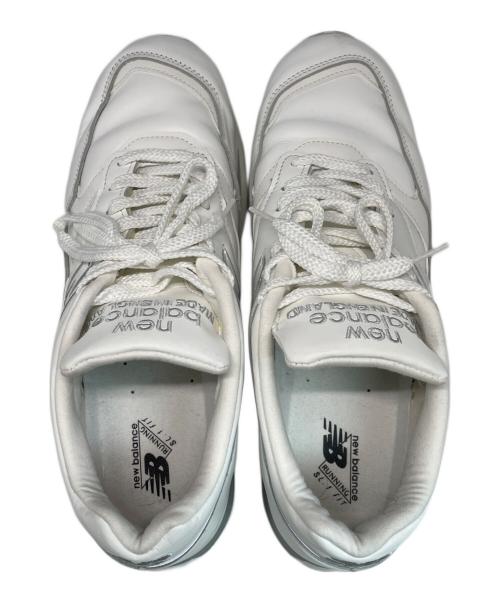 NEW BALANCE（ニューバランス）NEW BALANCE (ニューバランス) スニーカー ホワイト サイズ:UK10 1/2の古着・服飾アイテム