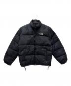 THE NORTH FACEザ ノース フェイス）の古着「ヌプシダウンジャケット」｜ブラック×グレー