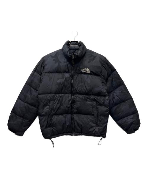 THE NORTH FACE（ザ ノース フェイス）THE NORTH FACE (ザ ノース フェイス) ヌプシダウンジャケット ブラック×グレー サイズ:Ｌの古着・服飾アイテム