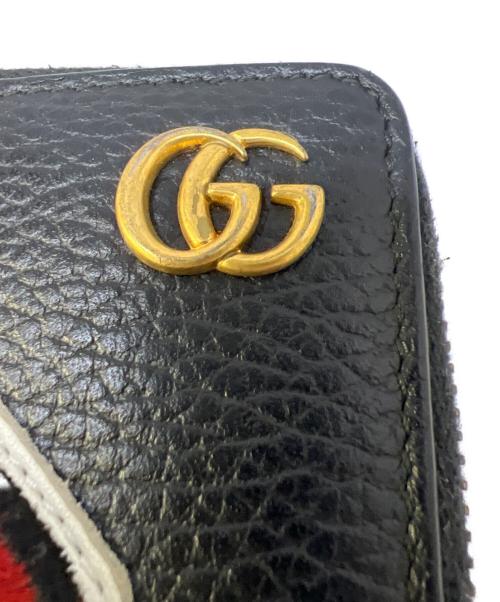 GUCCI（グッチ）GUCCI (グッチ) 長財布 ブラックの古着・服飾アイテム