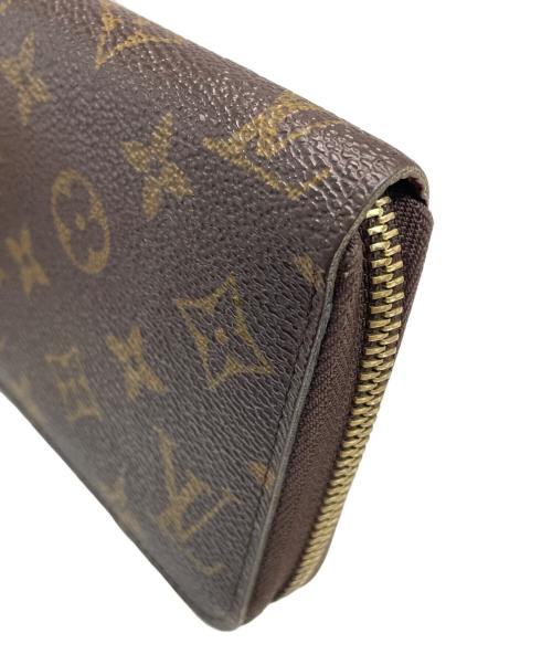 LOUIS VUITTON（ルイ ヴィトン）LOUIS VUITTON (ルイ ヴィトン) ラウンドファスナー長財布 ブラウンの古着・服飾アイテム
