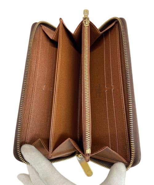 LOUIS VUITTON（ルイ ヴィトン）LOUIS VUITTON (ルイ ヴィトン) ラウンドファスナー長財布 ブラウンの古着・服飾アイテム