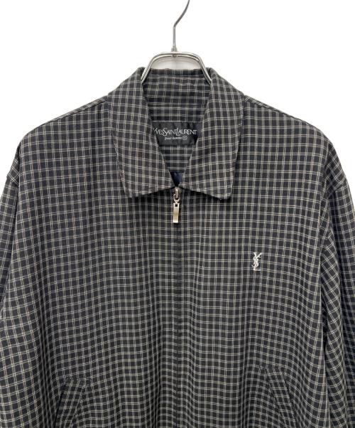 Yves Saint Laurent（イヴサンローラン）Yves Saint Laurent (イヴサンローラン) スイングトップ グレー サイズ:不明の古着・服飾アイテム
